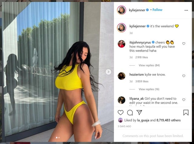Kylie Jenner clashée pour avoir abusé de Photoshop sur un cliché sexy !